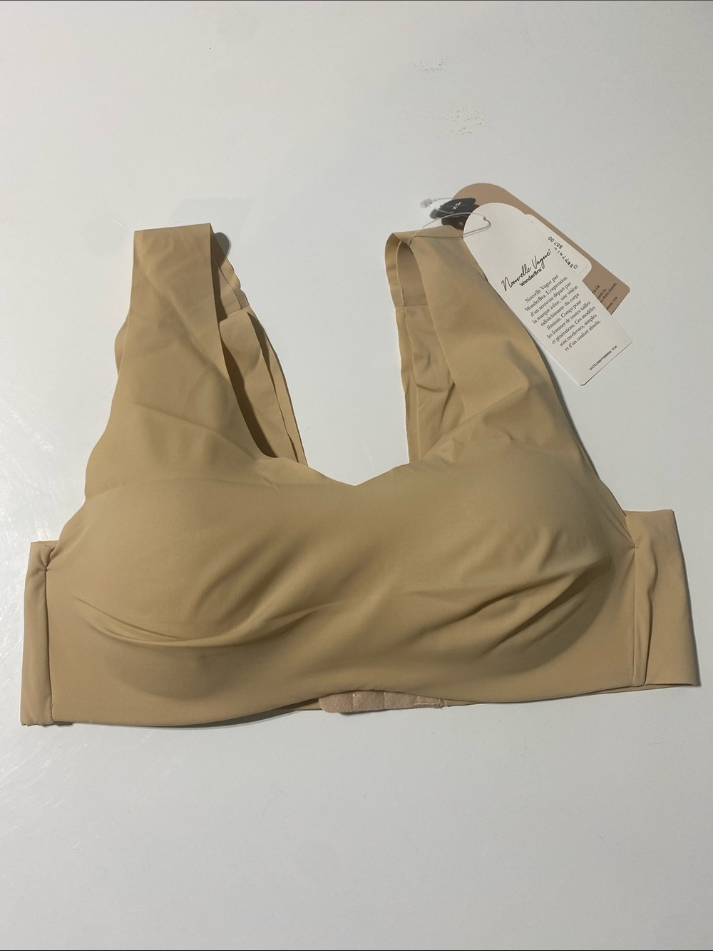 Wonderbra Smooth Wireless Bra in Beige New Wave New With‎ Tags